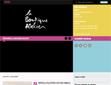 Tablet Screenshot of laboutique-atelier.com